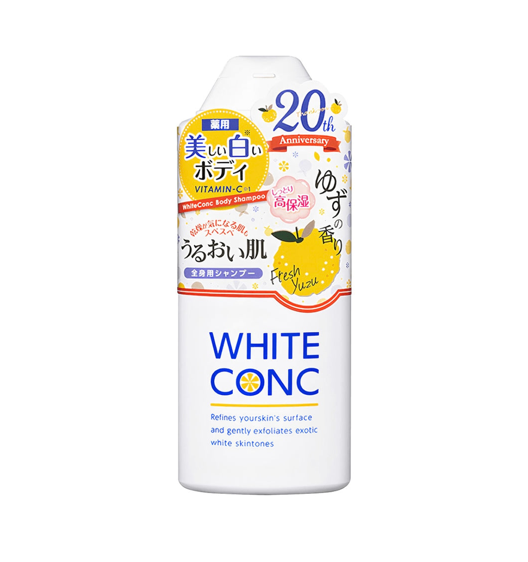 White Conc Medicated Whitening Vitamin C Body Wash Shampoo CII 360ml