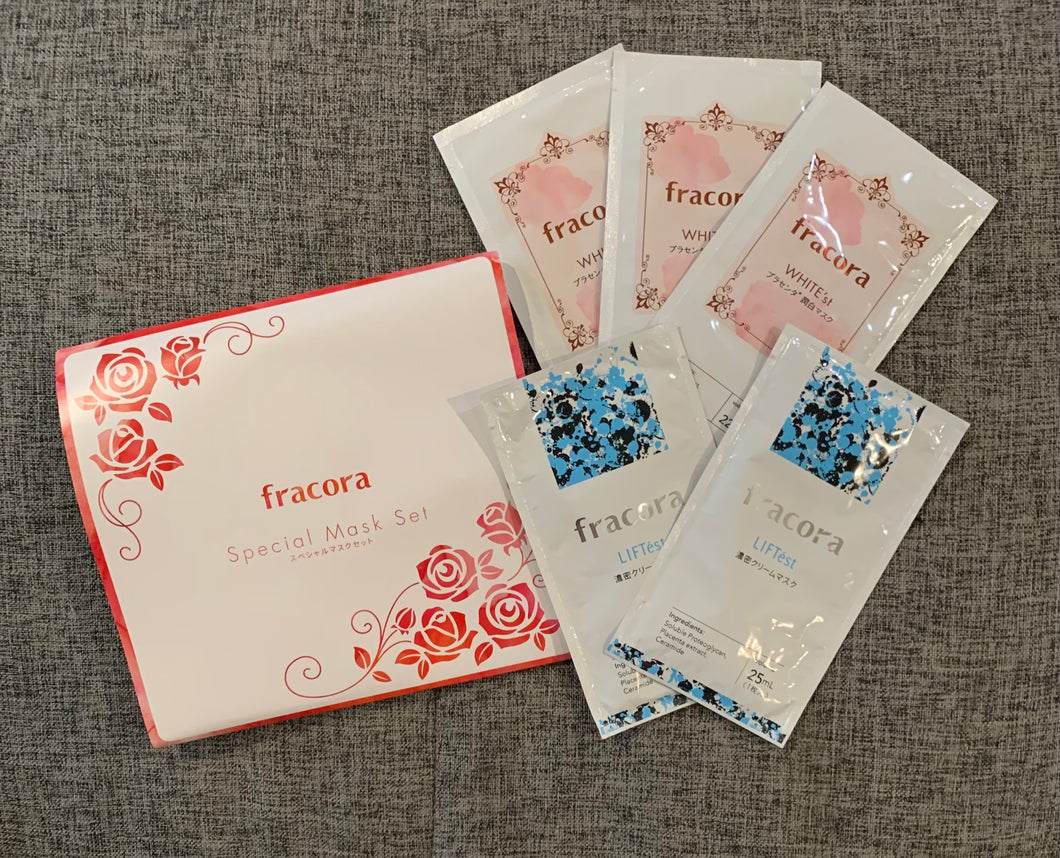 Fracora Special Placenta Mask Set ( 3 White’st & 2 Liftest )